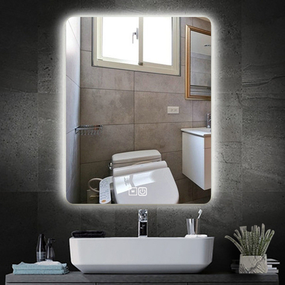 Design moderne taille personnalisée salle de bains LED miroir murale lumière pour la décoration de la maison de la salle complète