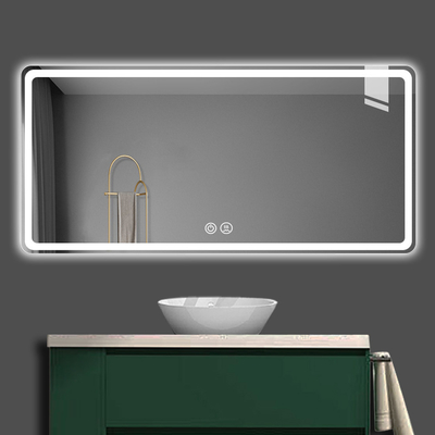 Décoration complète de la chambre à coucher Table de dressing avec miroir à LED Occasion Tous les jours Taille personnalisée