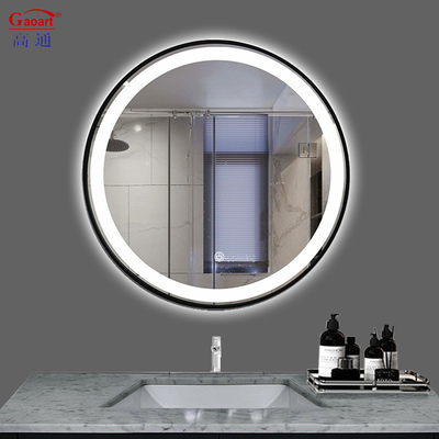 Grand miroir en verre décoratif mur de salle de bain moderne nordique pour le miroir de fitness intelligent dans la salle de bain