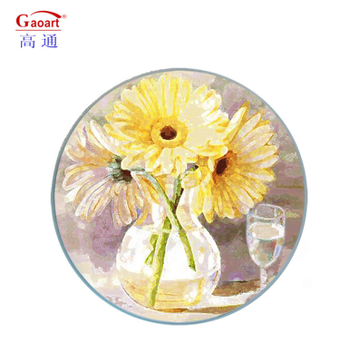 Accessoires de décoration de table Type Tapis de tapis Toutes les saisons Mini-couvercle en verre transparent alimentaire