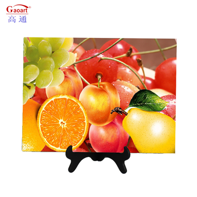 Tableau de coupe de cuisine en verre trempé transparent pour le fromage de Noël