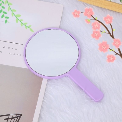Table cosmétique de tous les jours Mini poche maquillage cercle miroir Logo personnalisable et design mignon