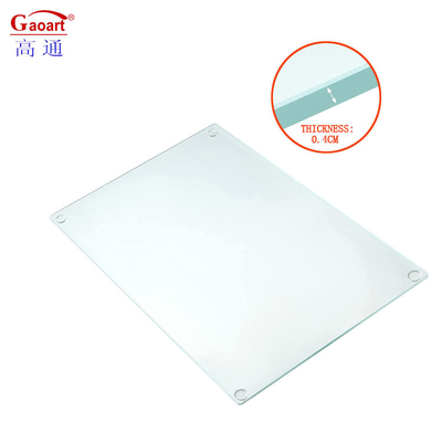 Accessoires de cuisine Plaque de découpe de fromage en verre trempé carré durci pour toutes les saisons