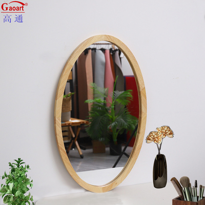 Miroir moderne et élégant avec cadre en bois pour décoration rustique