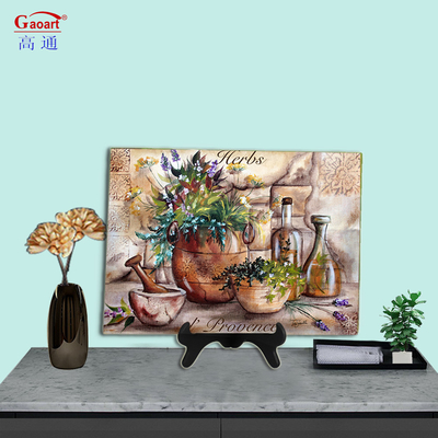 Moderne design toutes les saisons verre trempé fromage tranche placemats pour couper et servir