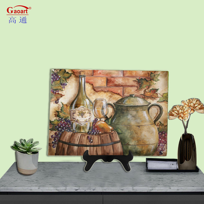 Moderne design toutes les saisons verre trempé fromage tranche placemats pour couper et servir
