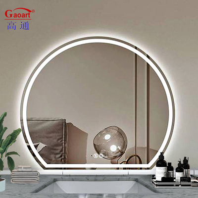 Taille personnalisée Smart Glass Led Salon écran tactile miroir de salle de bain pour la lumière murale LED
