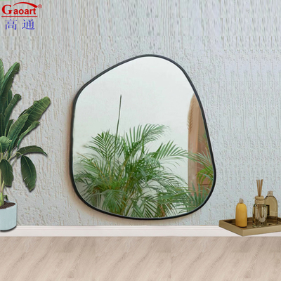 Miroir à cadre en bois pour la décoration murale longueur du sol miroir design rustique moderne