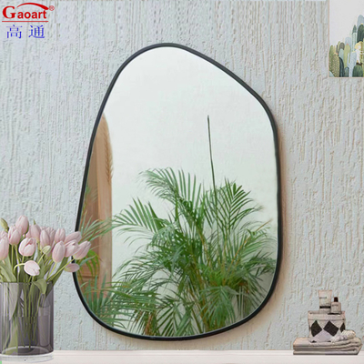 Miroir à cadre en bois pour la décoration murale longueur du sol miroir design rustique moderne