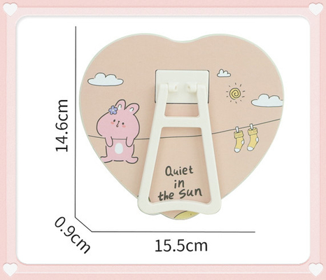 Appliquez efficacement le maquillage n'importe où avec notre miroir cosmétique en plastique en papier revêtu