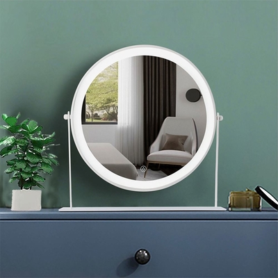 Jeune fille Compact Dame Dressing Table cosmétique avec miroir de lumière LED Idéal et la décoration de la maison