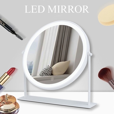 Jeune fille Compact Dame Dressing Table cosmétique avec miroir de lumière LED Idéal et la décoration de la maison