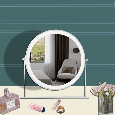 Jeune fille Compact Dame Dressing Table cosmétique avec miroir de lumière LED Idéal et la décoration de la maison