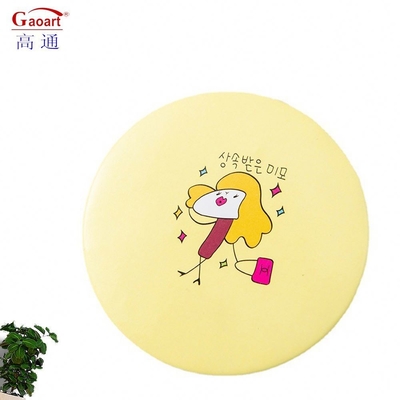 Portable miroir cosmétique de vanité petit rond Compact lumière pour tous les jours