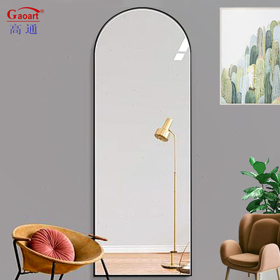 Miroir vestimentaire de longueur complète pour meubles de salle de bain de style européen longueur du sol