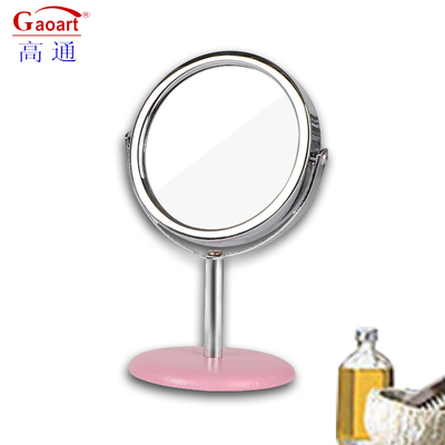 Emballage personnalisé mignon Petit plateau de table Voyage Cosmétique debout Espejo Maquillage Bureau miroir