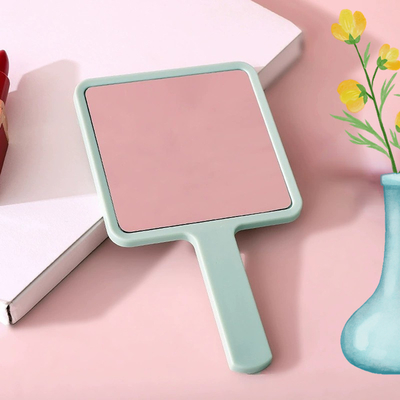 Miroir de main cosmétique de voyage sur mesure avec logo supplémentaire et avantages de maquillage de style moderne