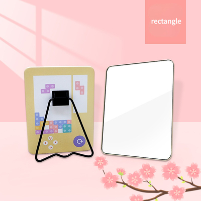 Mini-miroir en forme de cœur pour la décoration de maison personnalisée à la mode et le design réglable