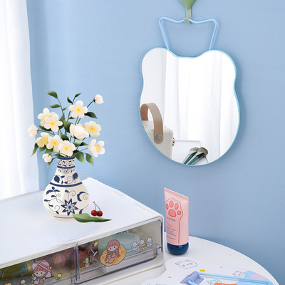 Miroir de poche lumineux personnalisable pour les soins de maquillage et de maquillage