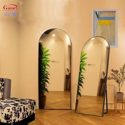 Bien vendu cadre moderne élégant en alliage d'aluminium miroir de pleine longueur pour la décoration intérieure