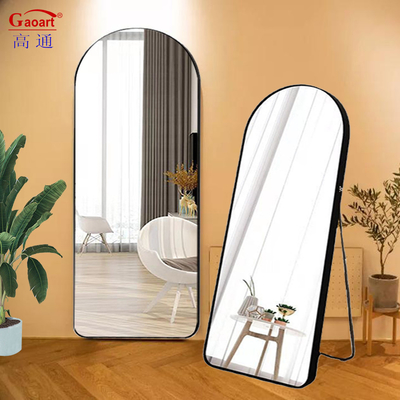 Grand miroir autocollant pour salon et salle de bain Paroi Barbier Stand de bain Décoration de la maison