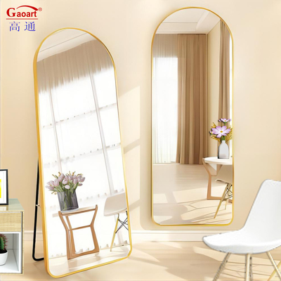 Tous les jours occasion top mode miroir de sol de longueur complète pour la décoration de la salle de bain dans la chambre à coucher