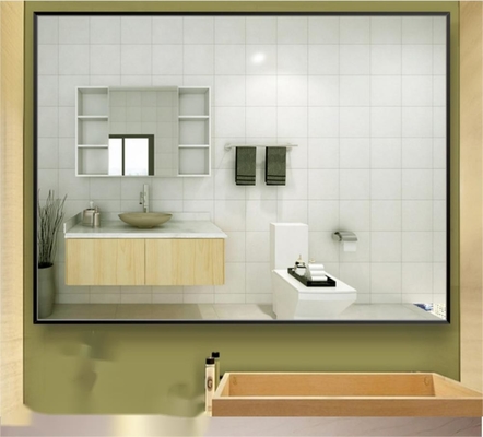 Miroir murale de style art déco pour grand salon salle de bain maison de robe autocollant miroir