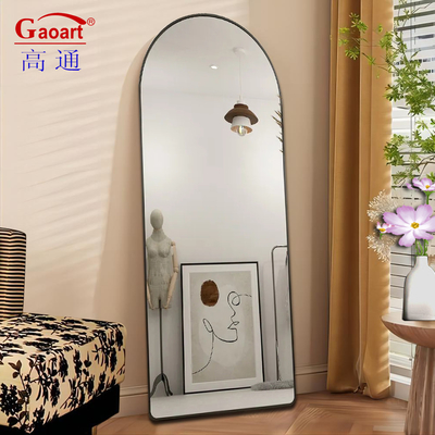 Grand corps complet debout salle de bains maison robe longueur salle de bain décor miroir meilleur style mur de coiffeur debout