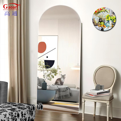 Modern stylé longueur du corps complet salle de bain décor mur miroir pour la chambre à coucher Stand robe