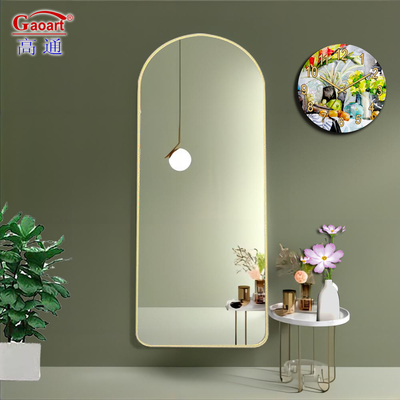 Miroirs personnalisés de grande longueur pour la décoration murale dans le studio de danse de luxe