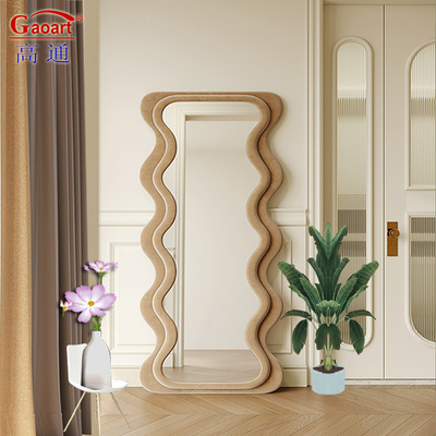 Design sur mesure Grands miroirs en verre de haute qualité pour le gymnase et le salon Décoration murale