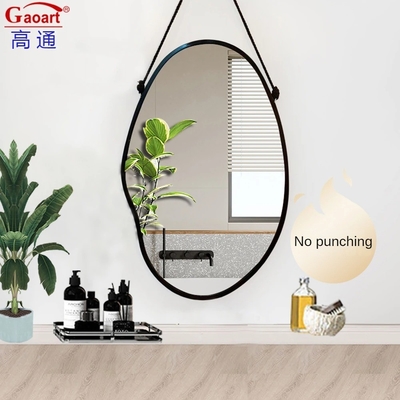 Taille personnalisée Art déco Vintage Antique miroir en plastique cadre pour la salle de bain décoratif