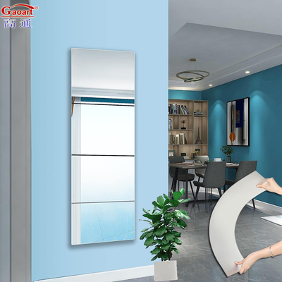 Miroir acrylique moderne Miroir de bain imperméable Une alternative écologique