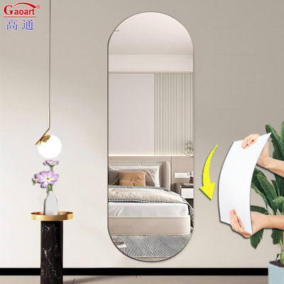 Miroir acrylique moderne Miroir de bain imperméable Une alternative écologique