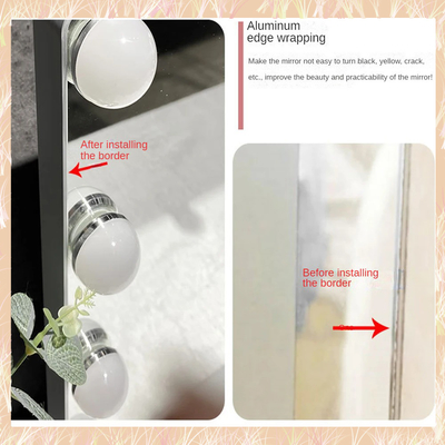 Transformez votre vanité en un décor glamour avec un miroir hollywoodien