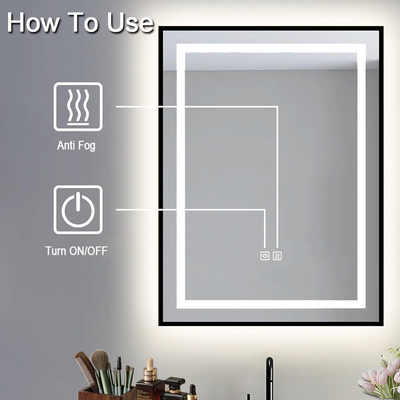 Améliorez l'éclairage de votre salle de bain avec un miroir LED et une technologie avancée
