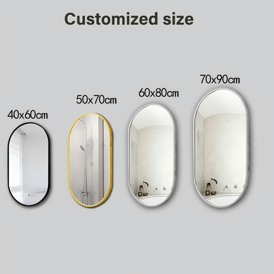 Miroir à cadre élégant et durable pour la décoration intérieure moderne