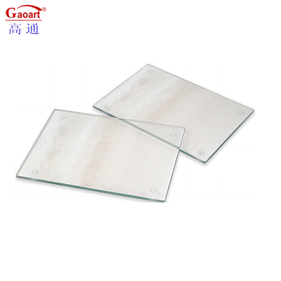 Planche de coupe de verre trempé résistant aux taches pour une maintenance facile
