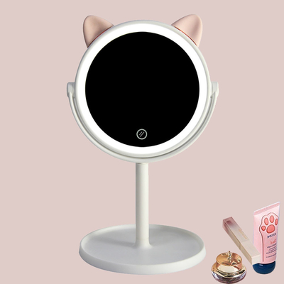 Obtenez l' éclairage parfait pour votre maquillage avec notre miroir de maquillage avancé