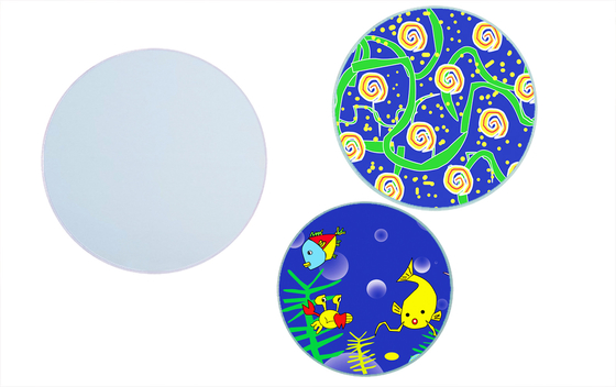 Tableau de coupe de verre trempé pour cuisine commerciale Durable et facile à nettoyer