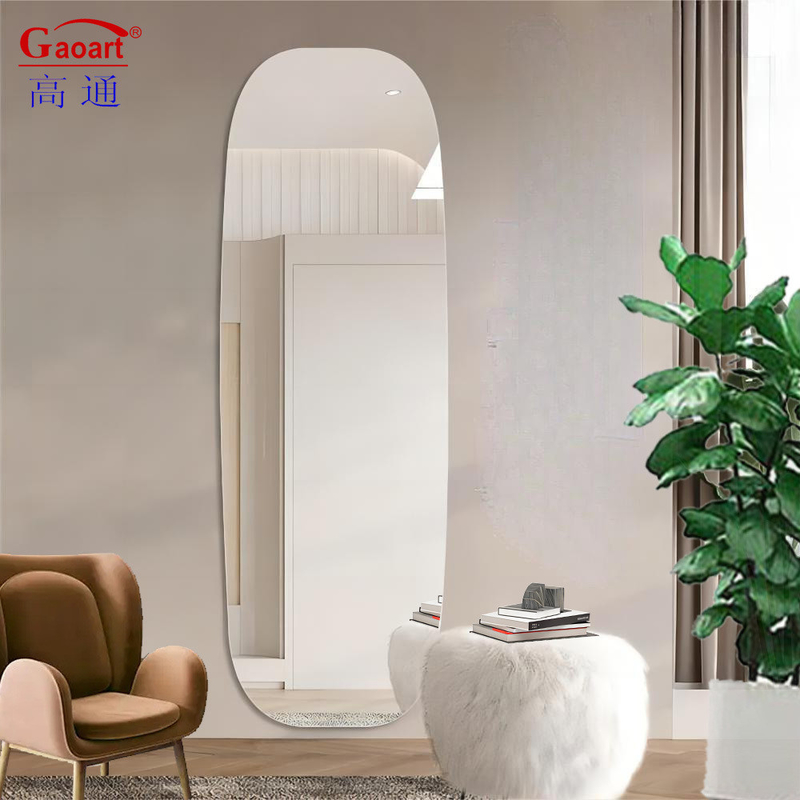 Verre or décoratif Magie moderne maquillage beauté salle de bain indestructible Décoration intérieure Miroir murale