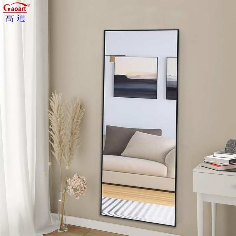 Meubles de salon compacts Luxe miroir en argent pour salle de bain Entrée dans le dressing
