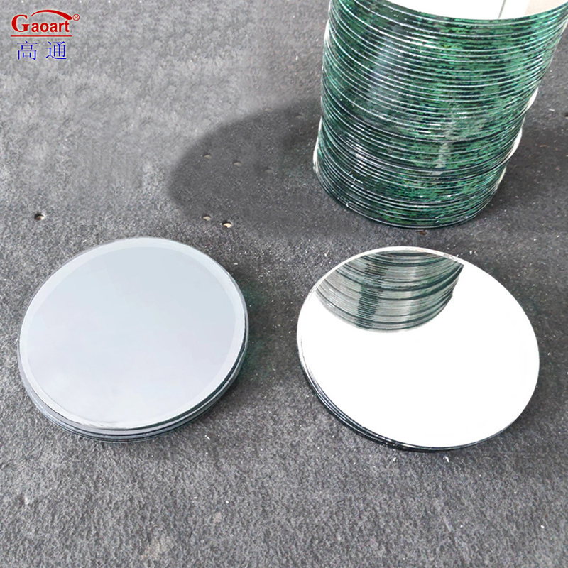 Carré/Ronde salle de bain sans cadre de 80 cm miroir adhésif bidirectionnel pour la décoration intérieure moderne