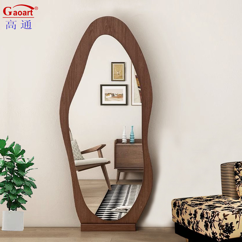 Design contemporain style vestiaire en argent miroir d'entrée pour la décoration de la maison de luxe