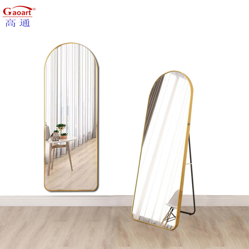 Miroir de sol de design moderne pour la décoration intérieure
