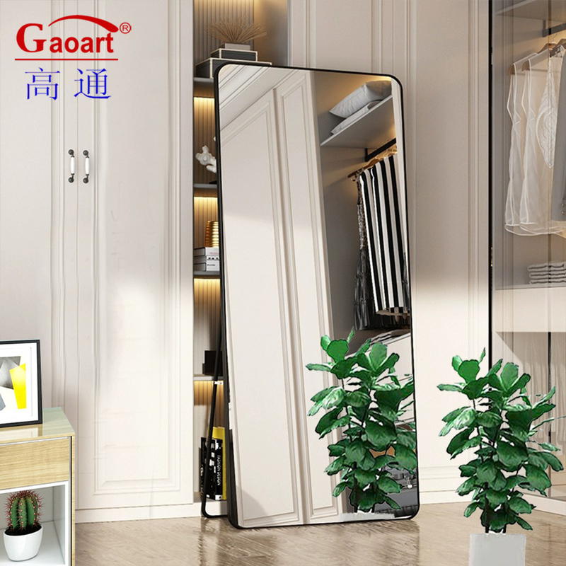 Style de design contemporain Décoration de maison infini Miroir vestimentaire de longueur complète pour salon