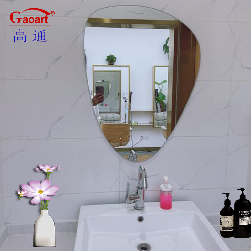 Miroirs de salle de bain intelligents Taille personnalisée Antifog Barber Espejo Décoration pour salle de bain arc