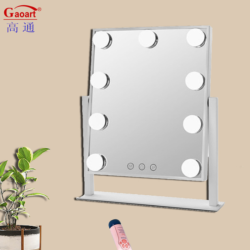Portable Hollywood maquillage vanité lumière LED miroir cosmétique pour la décoration de la maison à la mode