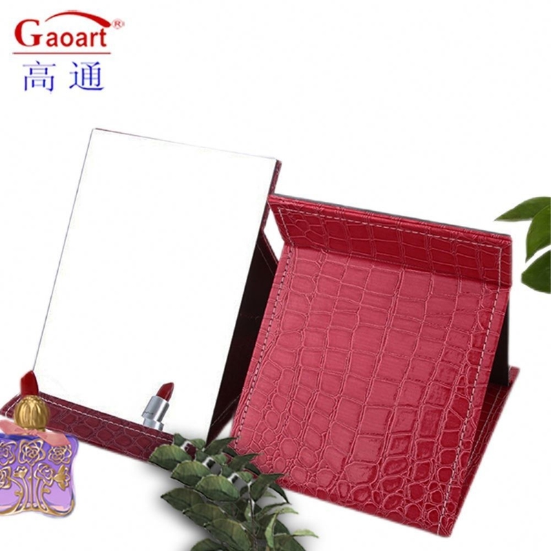 Miroir cosmétique Petit rond mignon Petit miroir Mini maquillage Compact Poche Petit Voyage