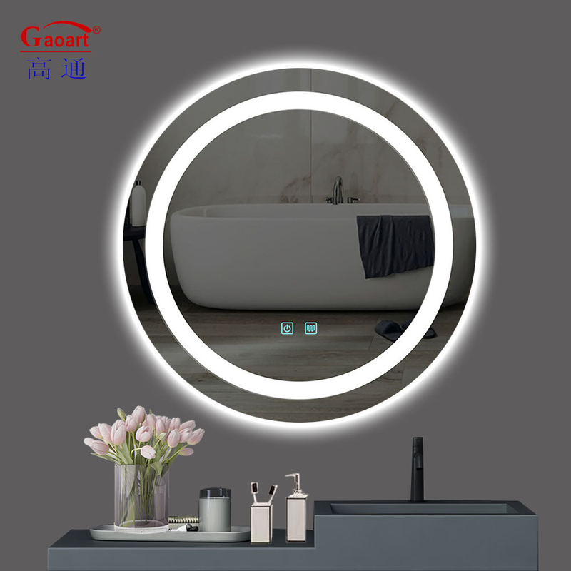 Écran tactile intelligent miroir LED pour le quotidien dans la décoration de la salle de bain et la décoration de la maison moderne